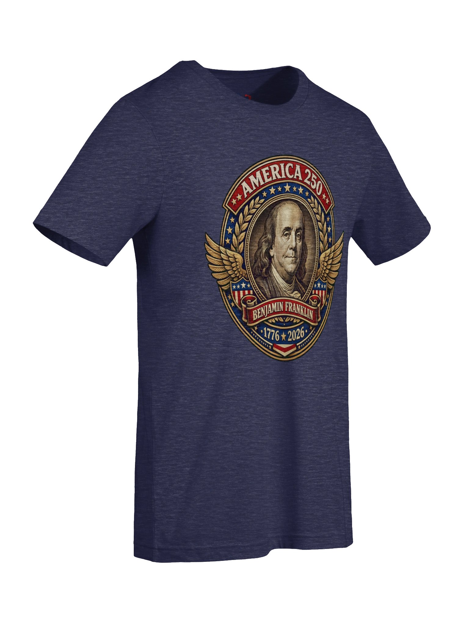 America 250: Benjamin Franklin Supersoft Tee Shirt product image (81)