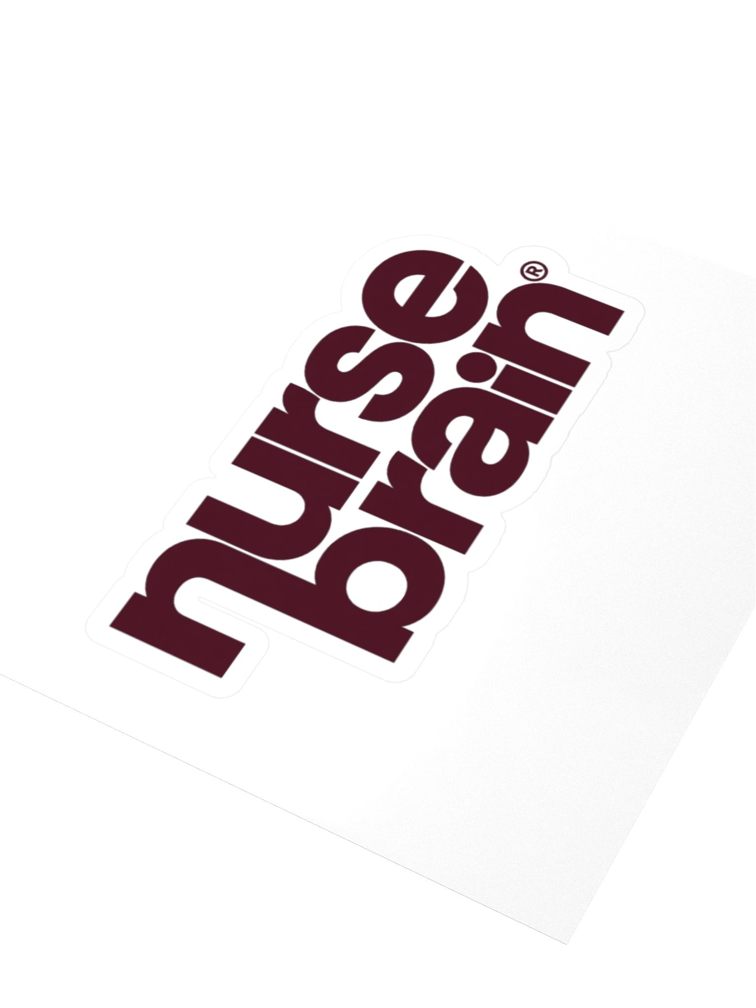 NurseBrain® Stacked Sticker product image (6)