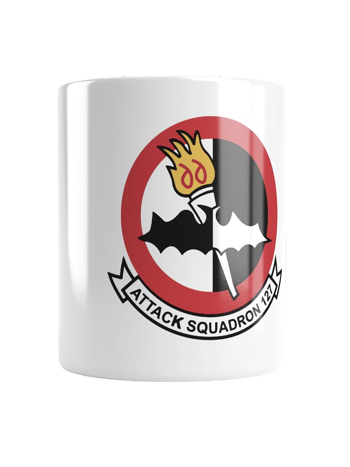 VA-127 Batmen White Glossy Mug! product image (1)
