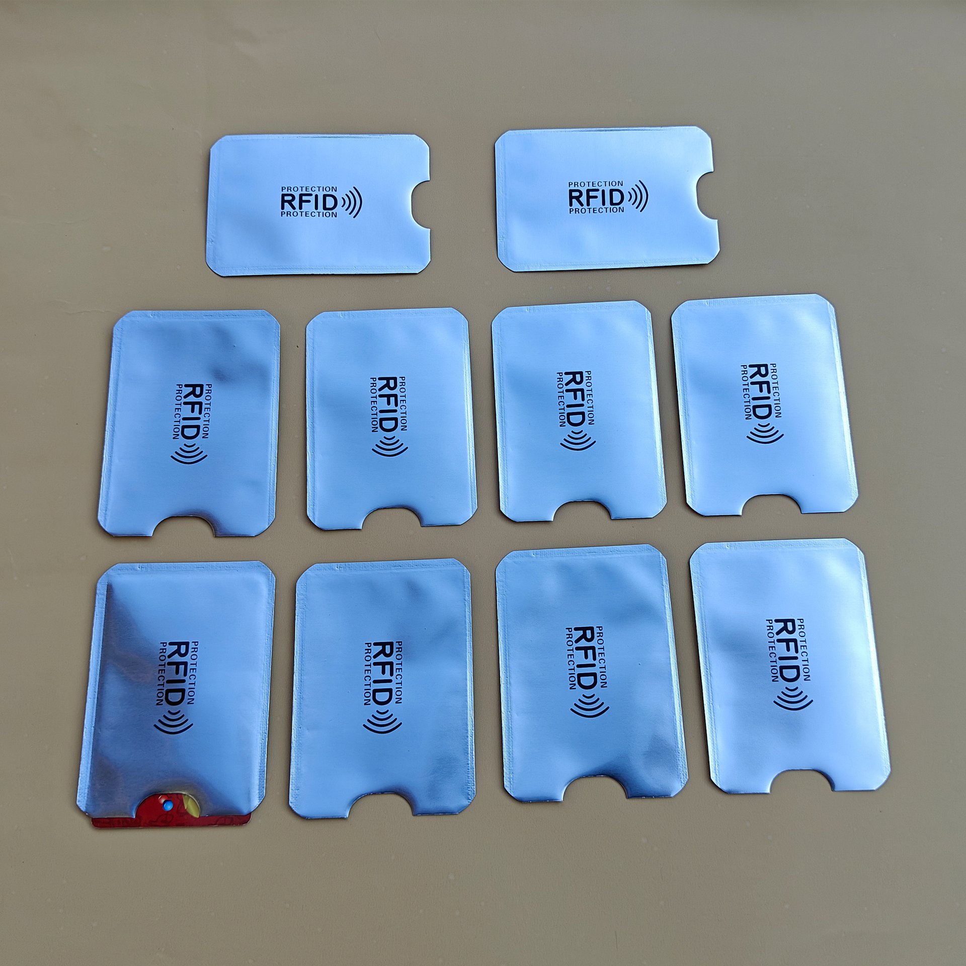 Copy of 5pcs RFID Blocking Sleeves , Identity Theft Protection Secure Clear Plastic Sleeve for Credit Cards, Debit Card, product image (5)