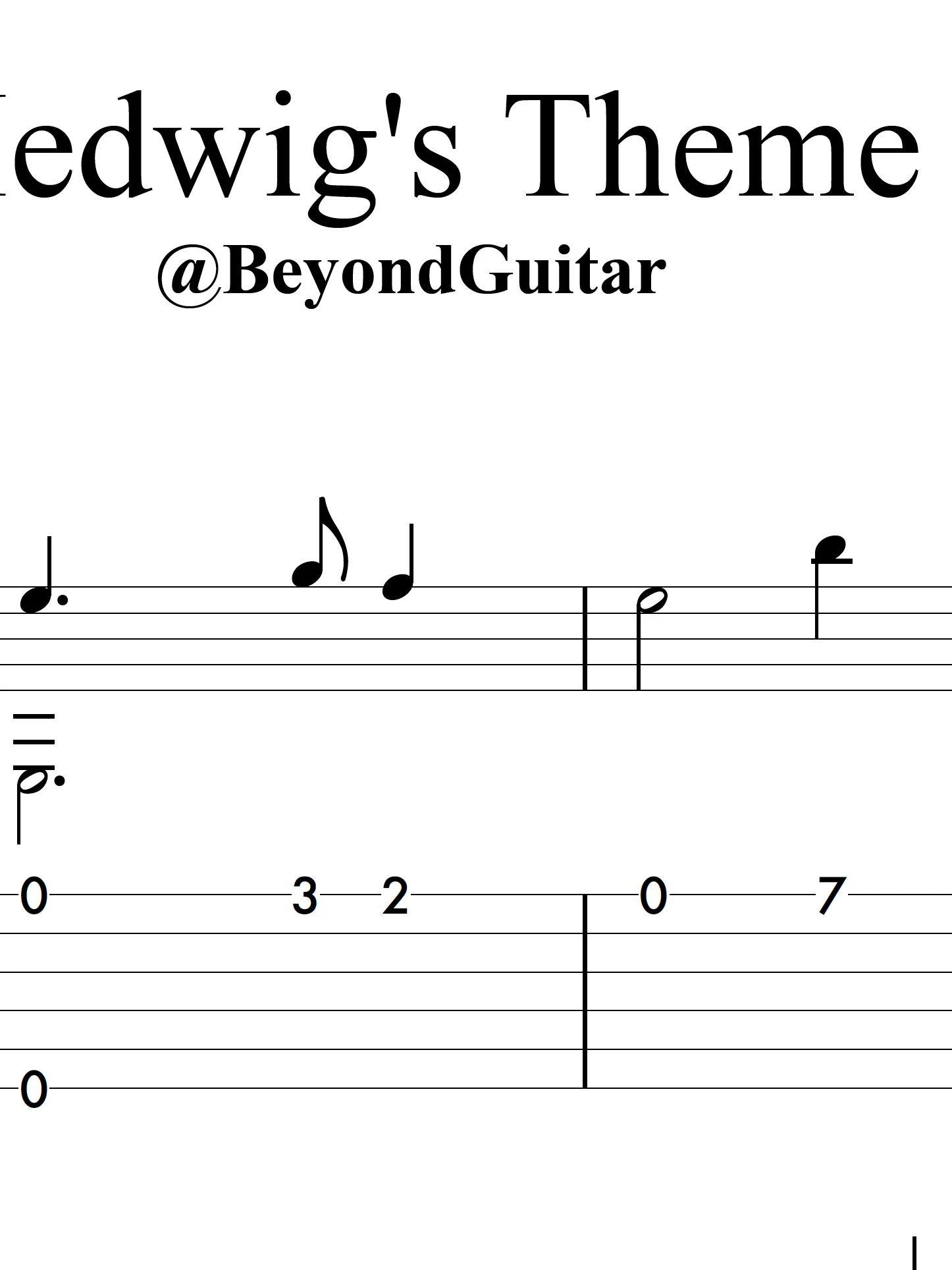 Hedwig's Theme from Harry Potter product image (1)