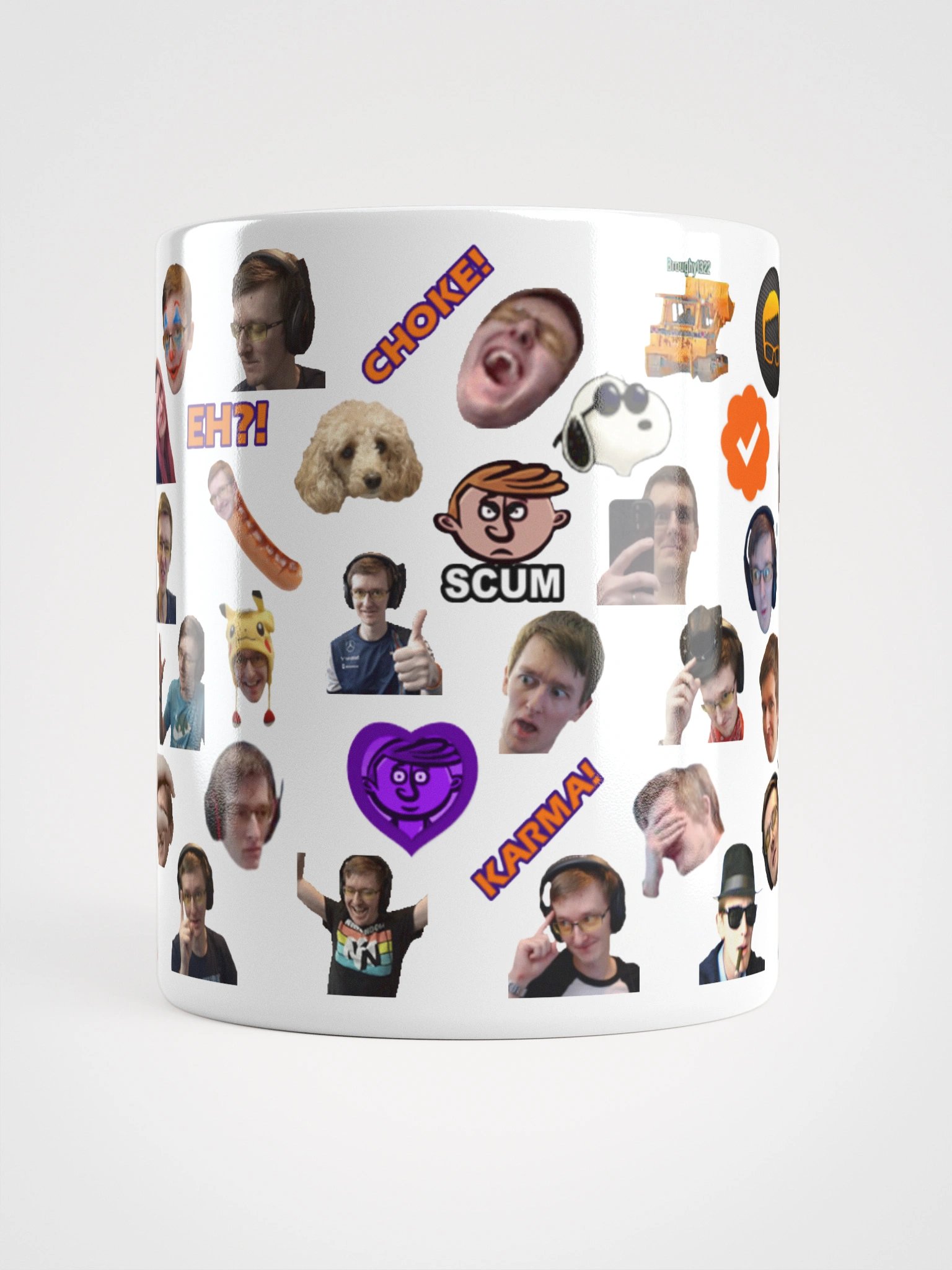 Broughy Emotes Mug product image (2)