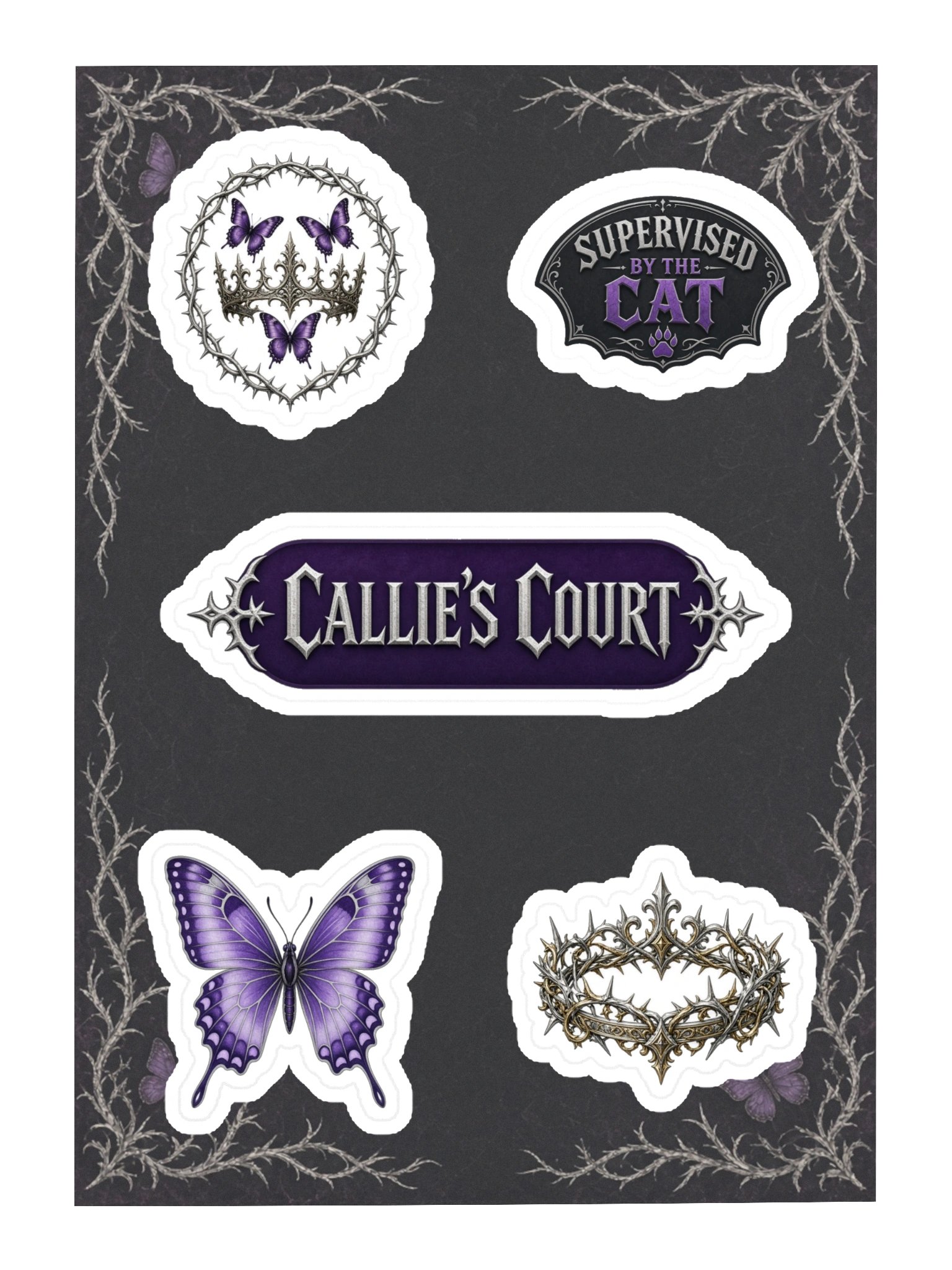 Callie's Court Sticker Pack product image (3)