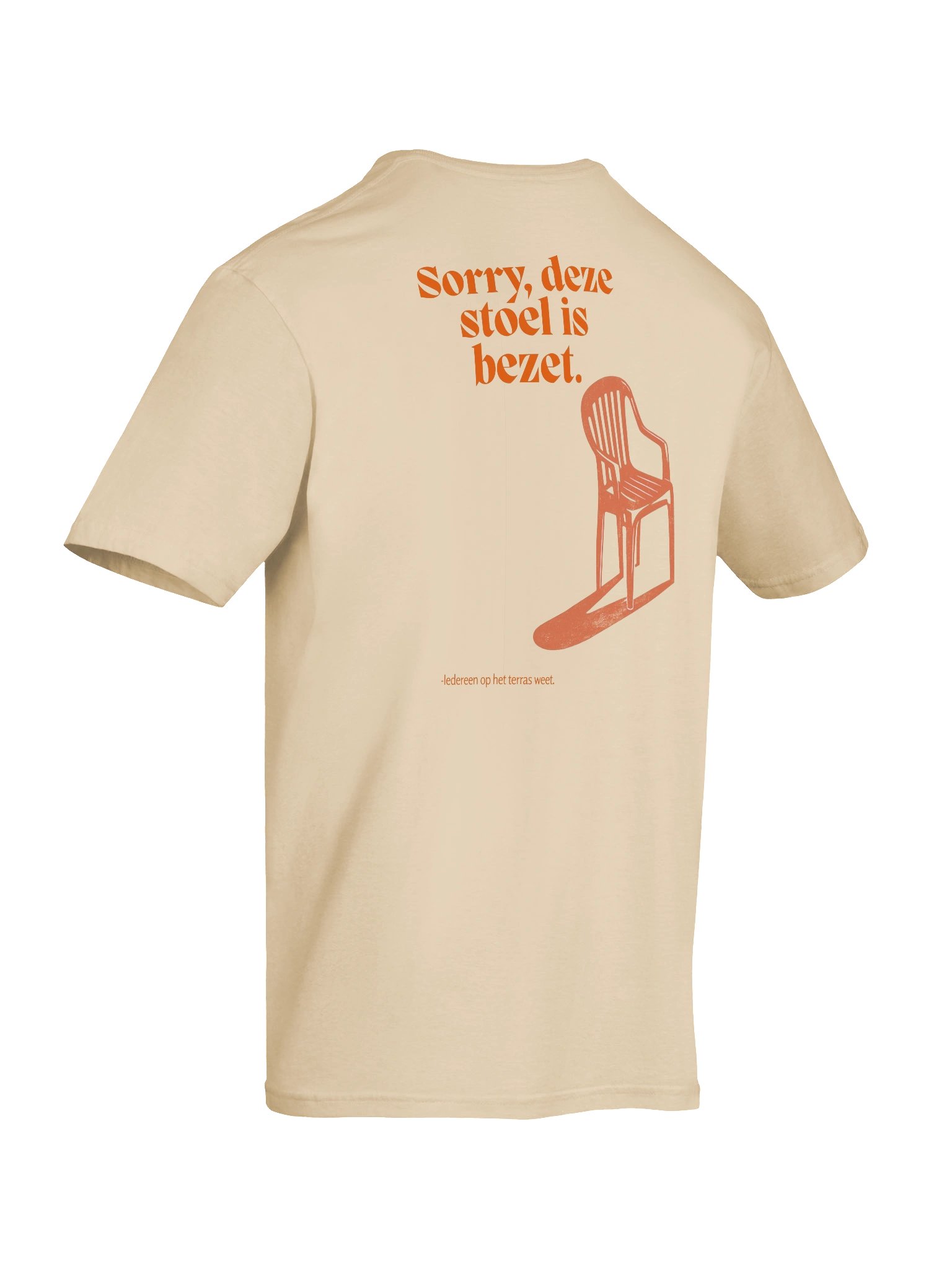 Sorry, deze stoel is bezet. – Premium Unisex T-Shirt product image (8)