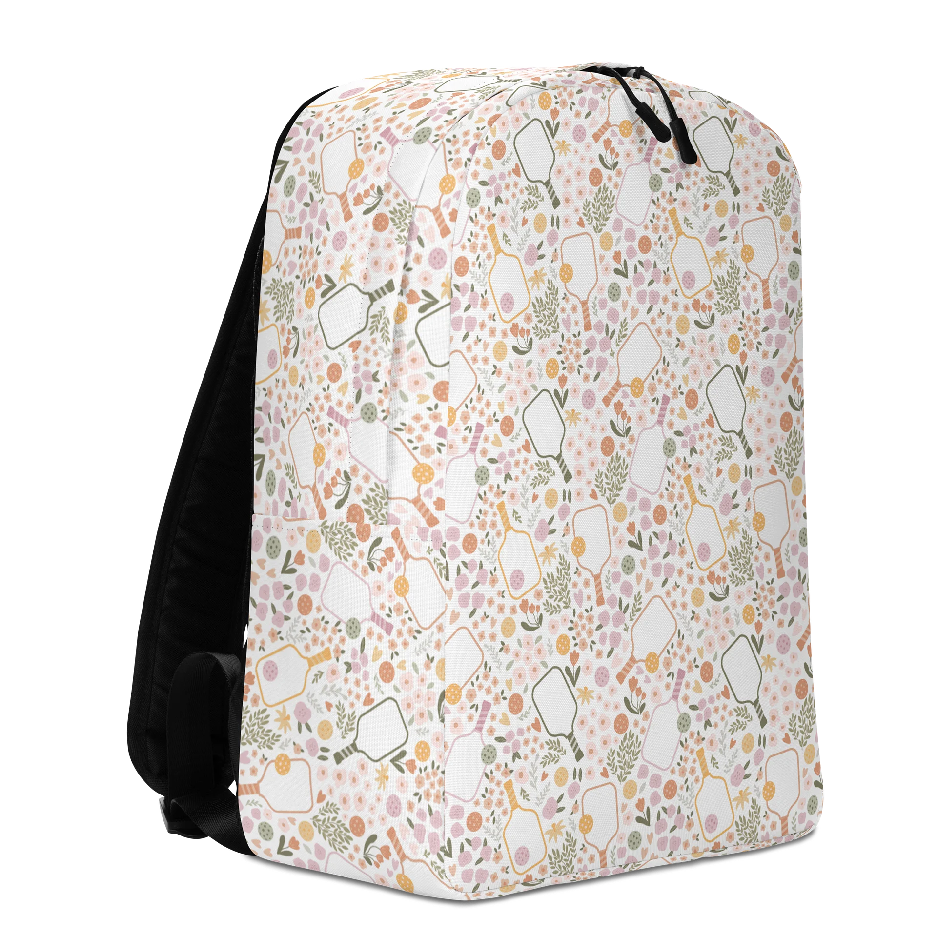 Floral Pickleball Backpack product image (3)