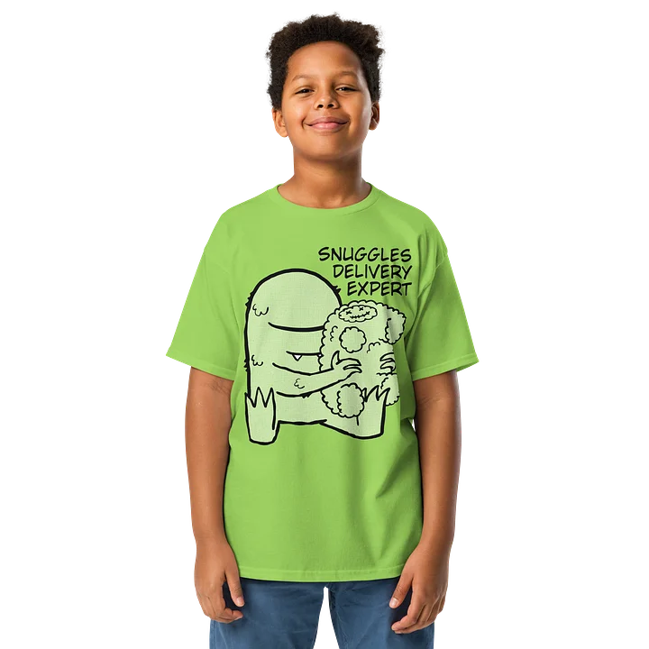 Snuggles Delivery Expert Kid’s Shirt product image (22)
