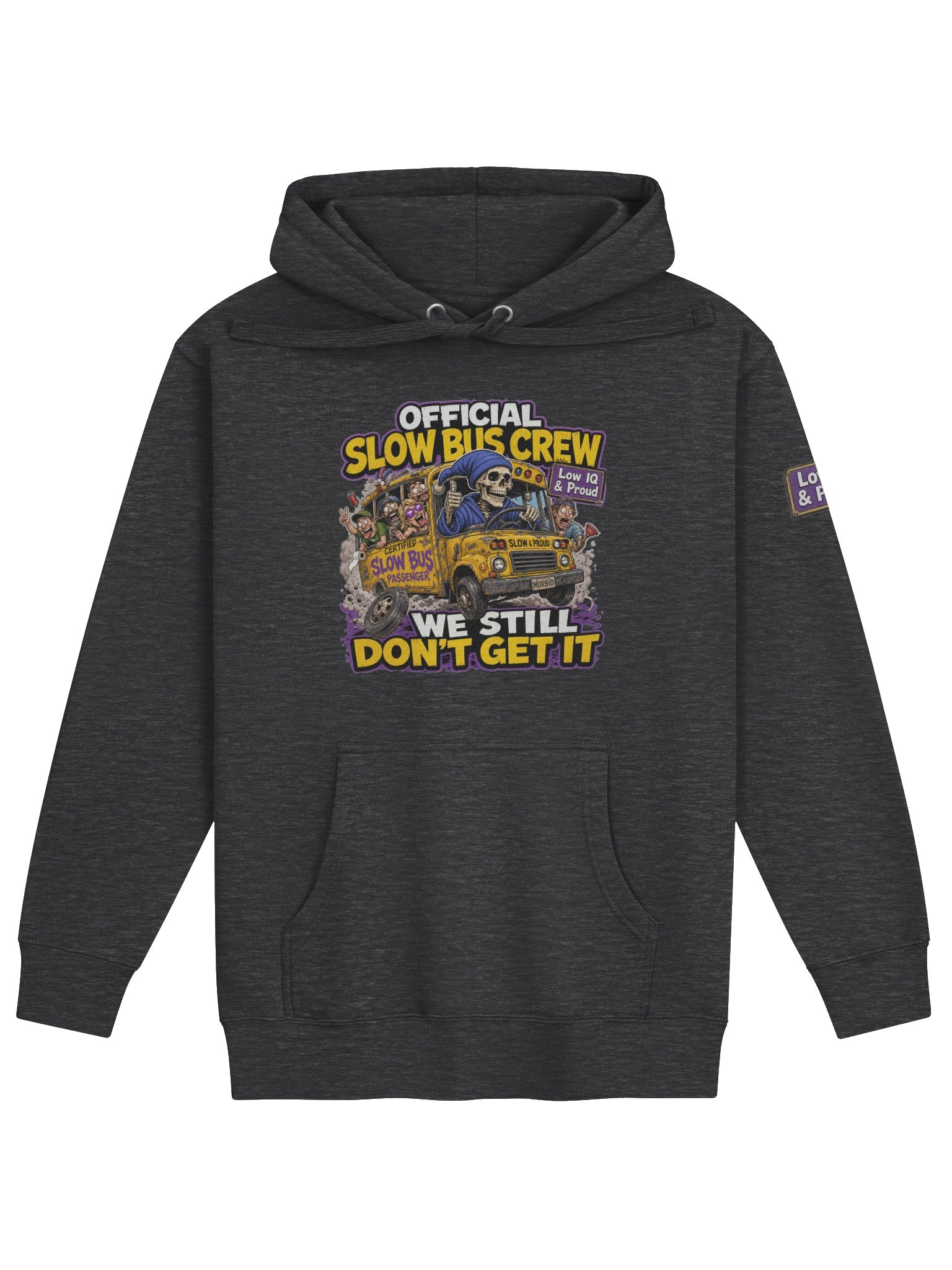 ''Slow Bus'' Unisex Premium Hoodie product image (9)