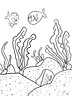 TSStechAngel's World - Little Fish Coloring Page