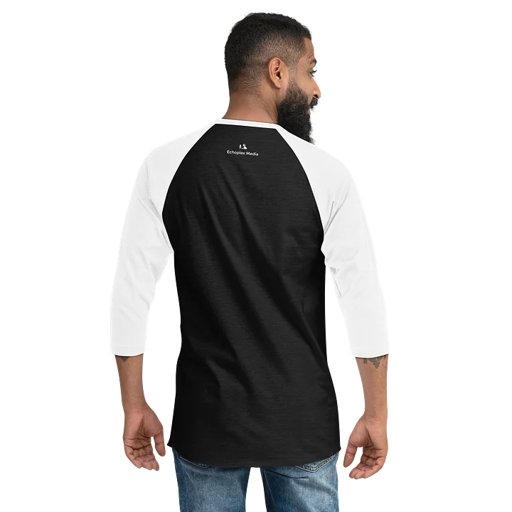 Goat Alien Abduction Baseball Tee - Dark Colored Torso product image (2)