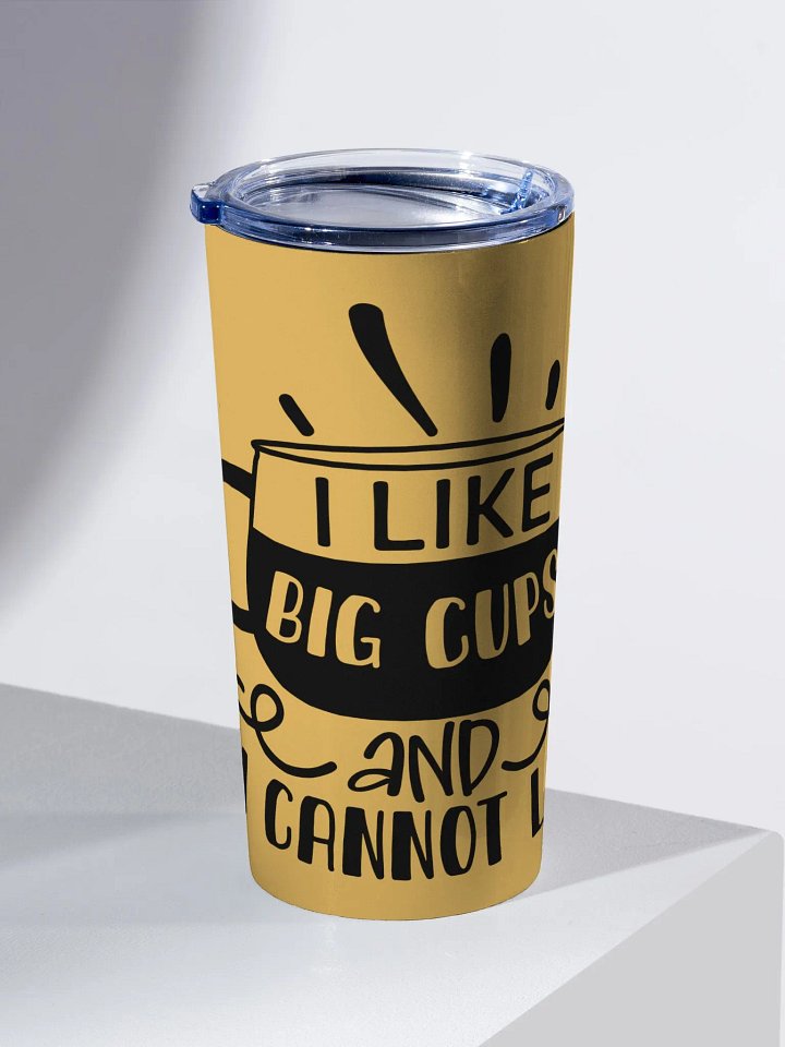 Big Cups Stainless Steel Tumbler product image (2)