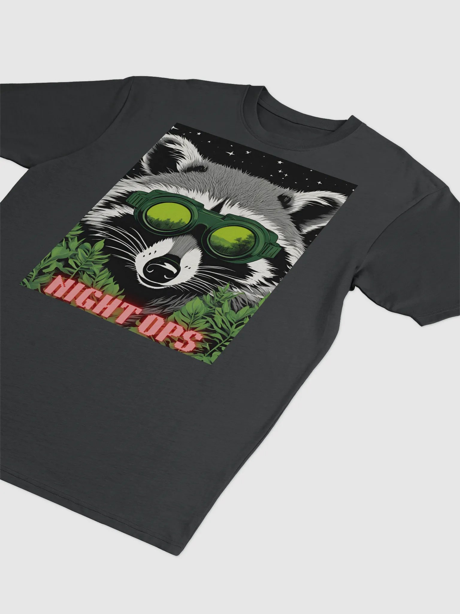 Night Ops Raccoon Men's Tee product image (3)