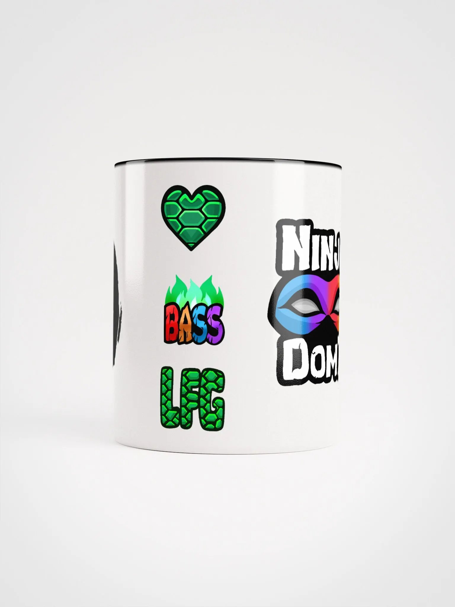 Ninja Ceramic Mug with Color Inside product image (2)