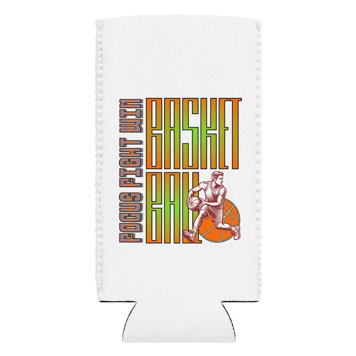 Focus Fight Win Basketball Gradient Can Cooler product image (2)