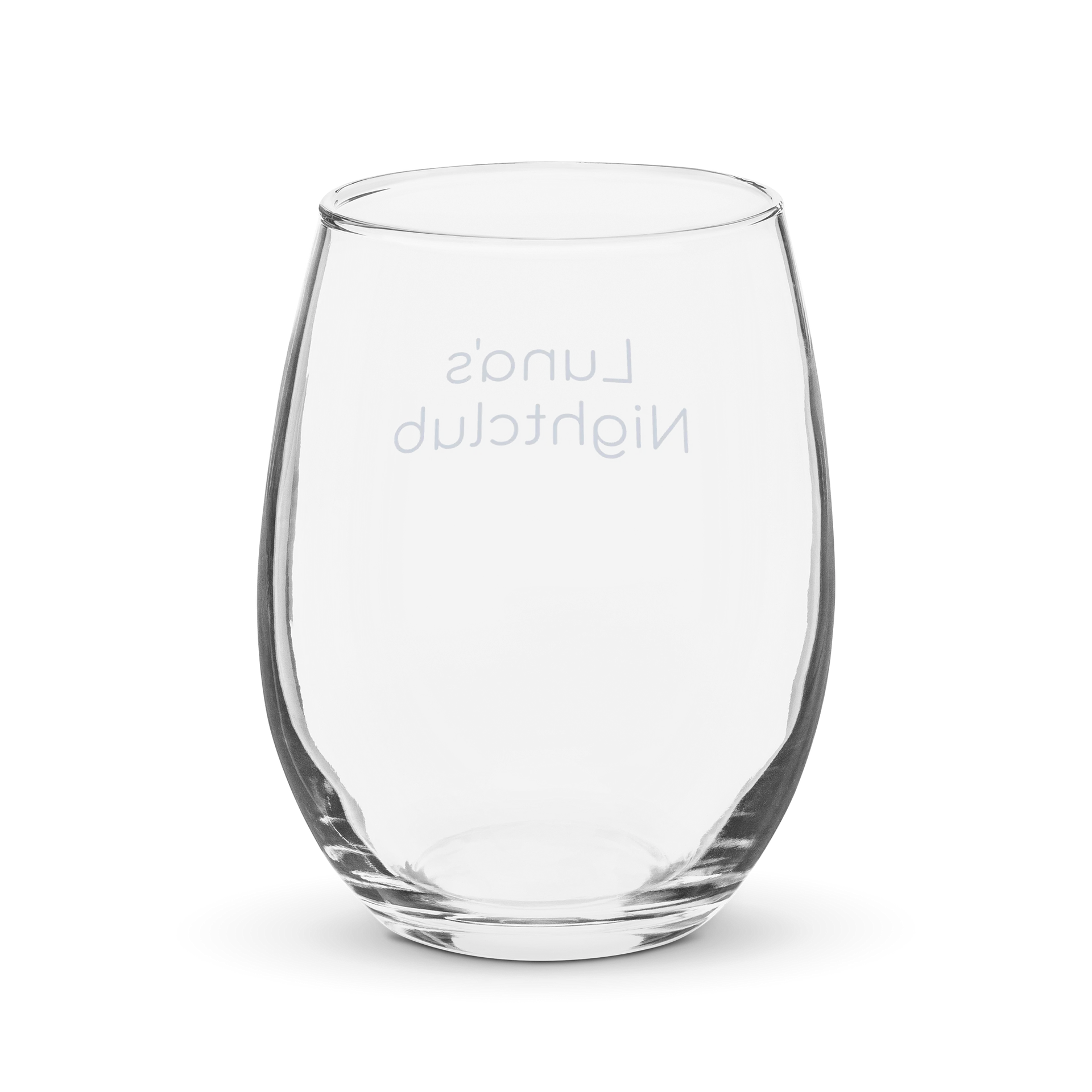 Luna's Nightclub Stemless Wine Glass product image (2)