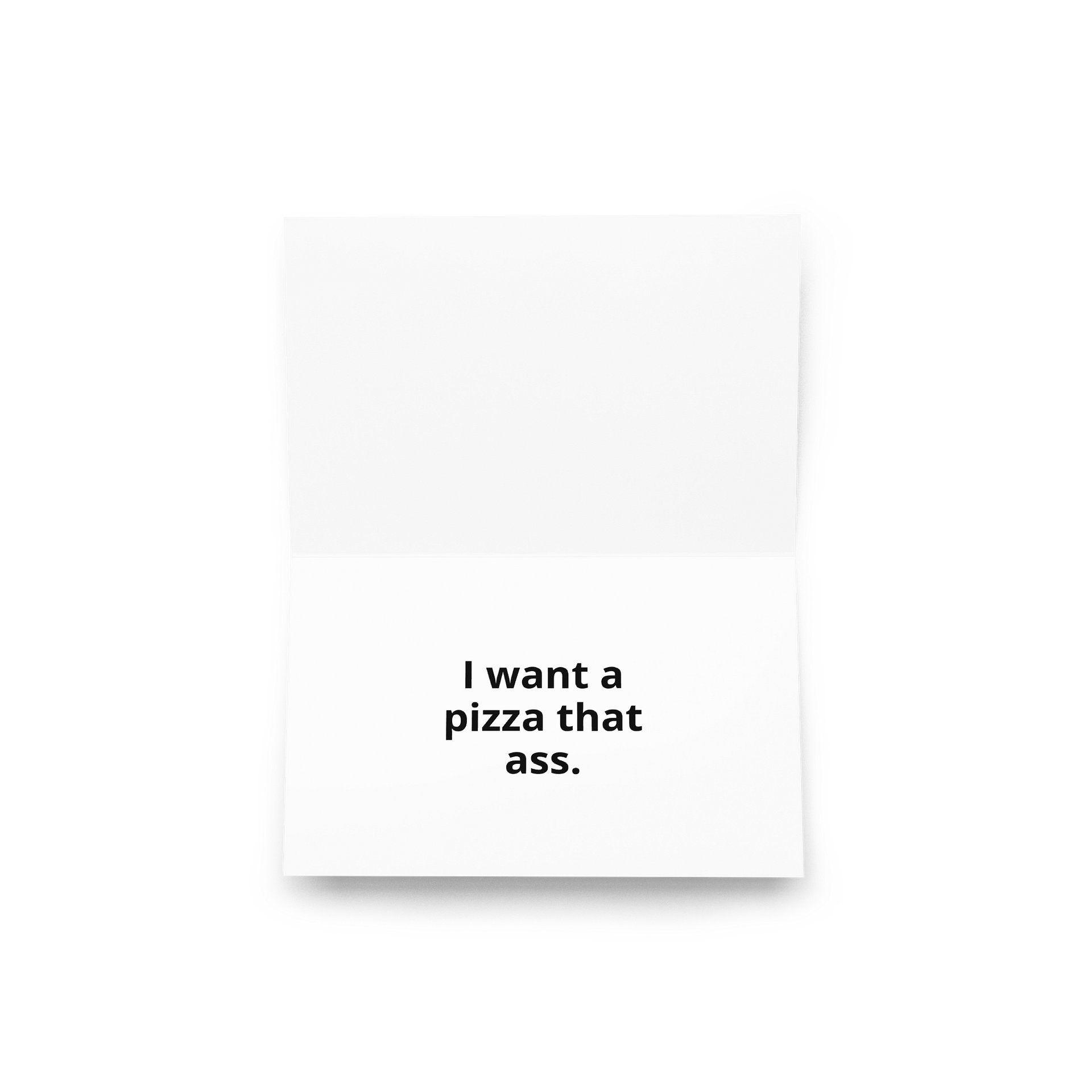 Pizza Pick Up Line Card: Pineapple product image (3)