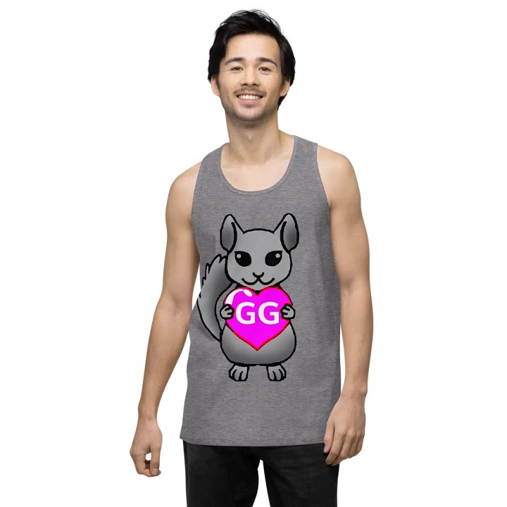 GG Chinchilla Heart Tank Top by GGMentor product image (2)