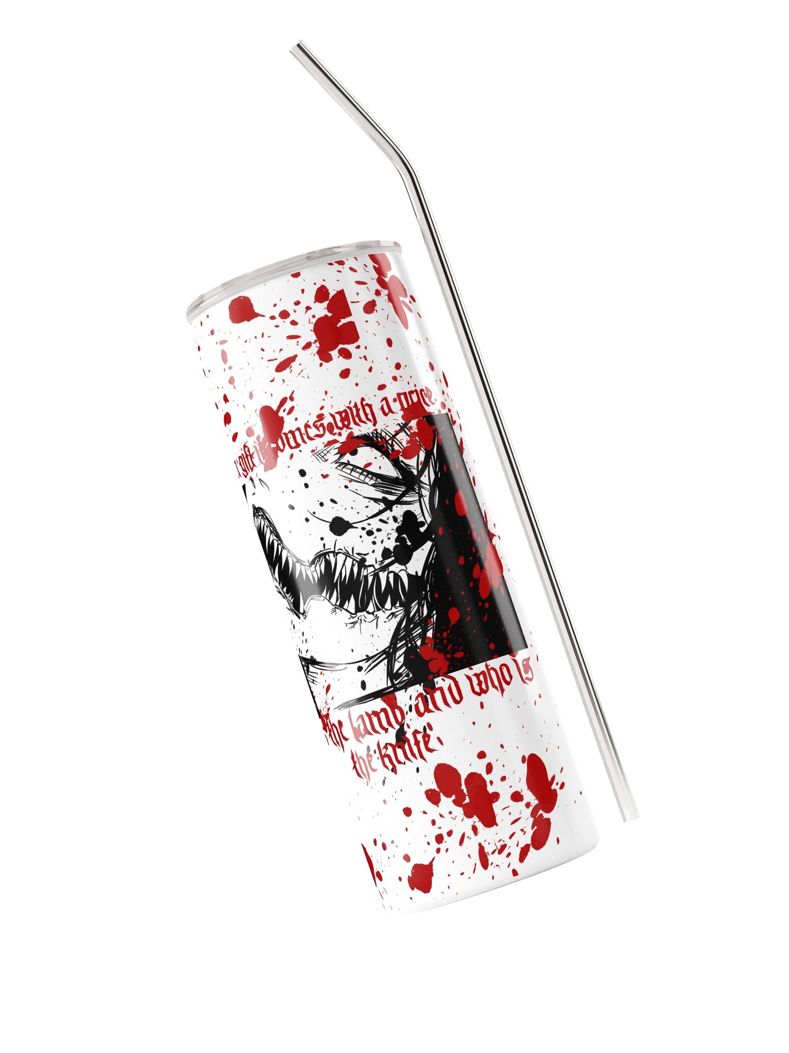 The Lamb and The Knife Tumbler product image (3)
