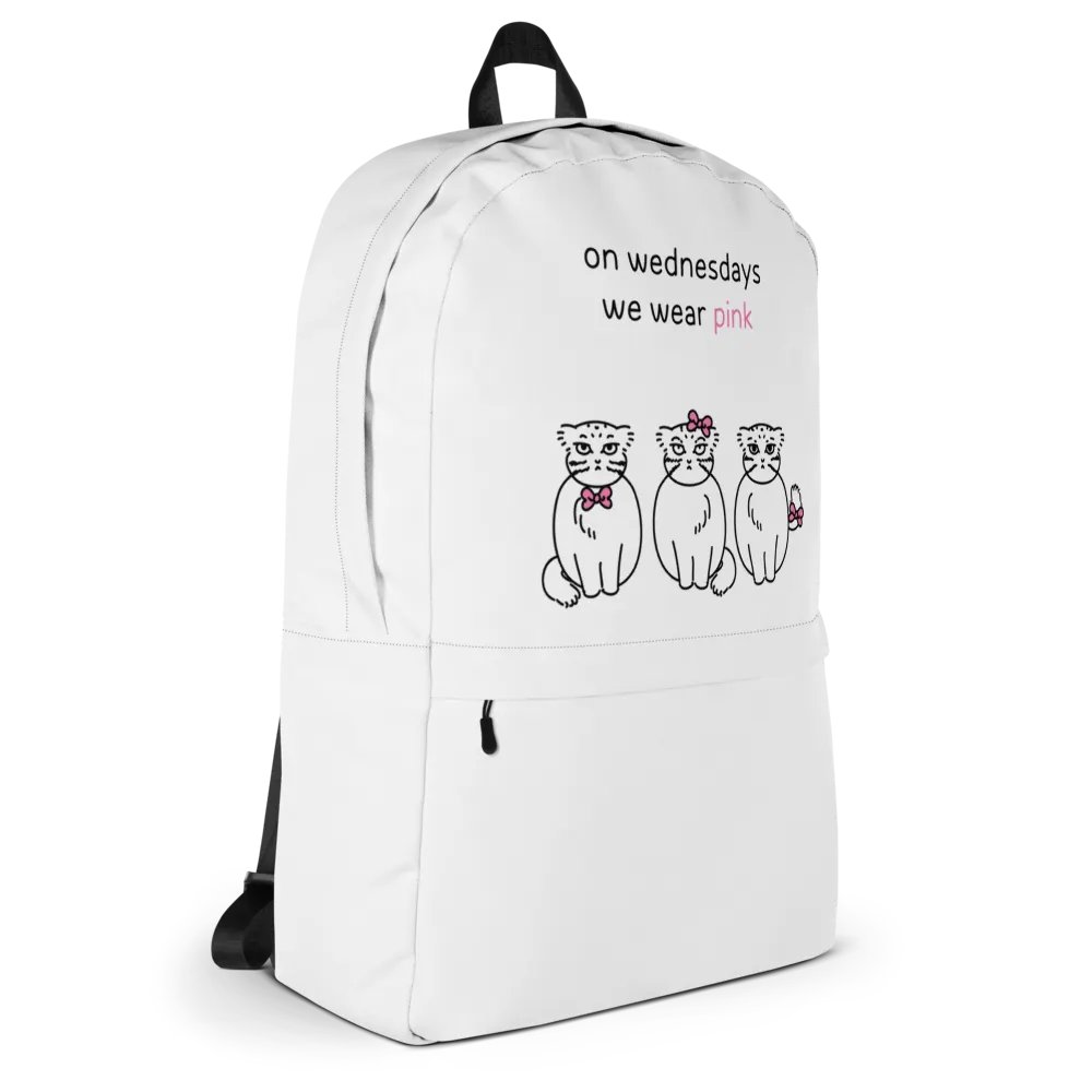 Pink Wednesdays Manul - Backpack product image (4)
