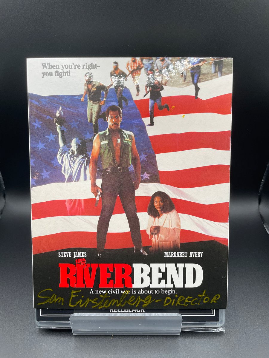 Riverbend (Blu-ray, 1989) Steve James | Variant Slipcover SIGNED by Sam Firstenberg product image (1)