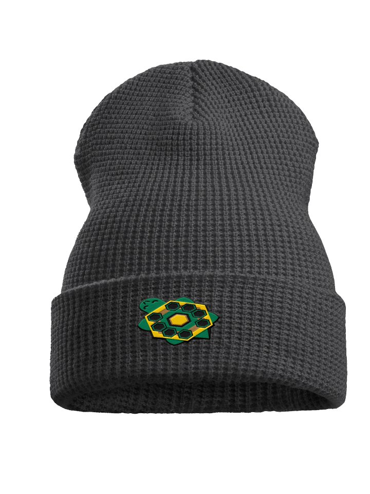 Geometric Turtle Waffle Beanie product image (2)