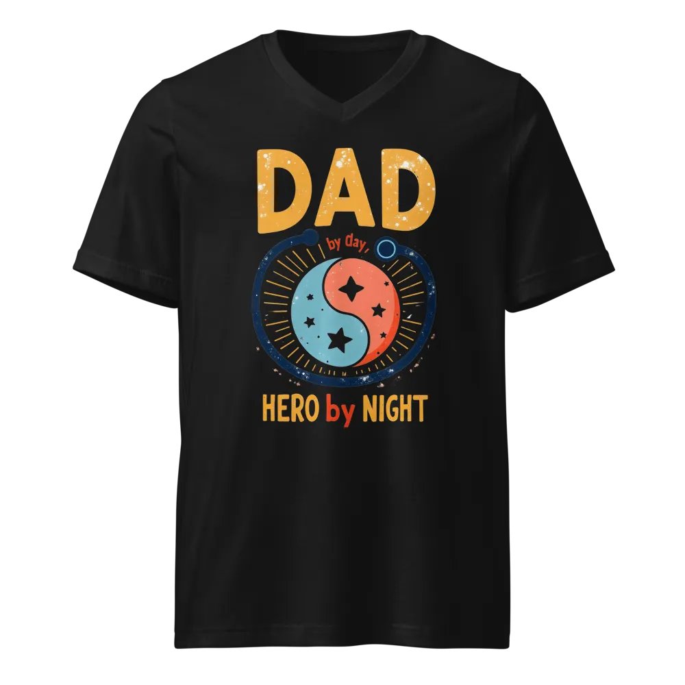 Celestial DAD by Night V-Neck Tee product image (1)