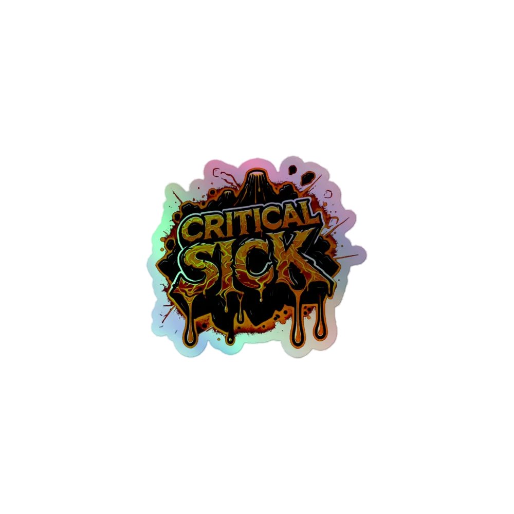 Sick Holographic Sticker product image (1)