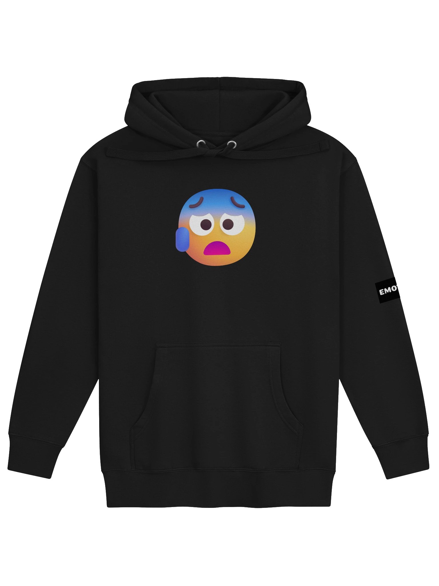 Anxious Face With Sweat Hoodie product image (1)