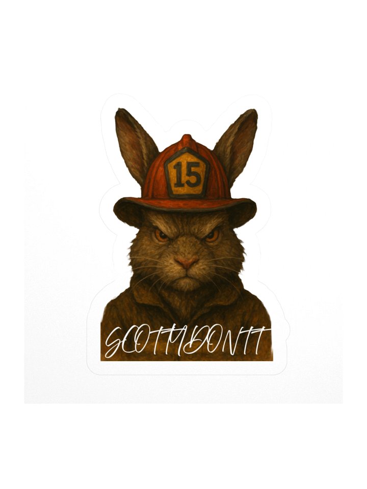 Troubled Rabbit Stickers product image (1)