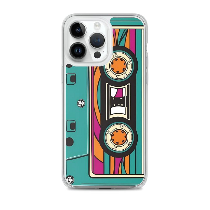 Retro Cassette Tape iPhone® Case product image (2)