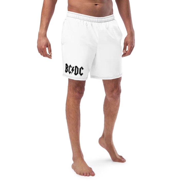 Shrink the Pink BC/DC Swim Trunks product image (1)