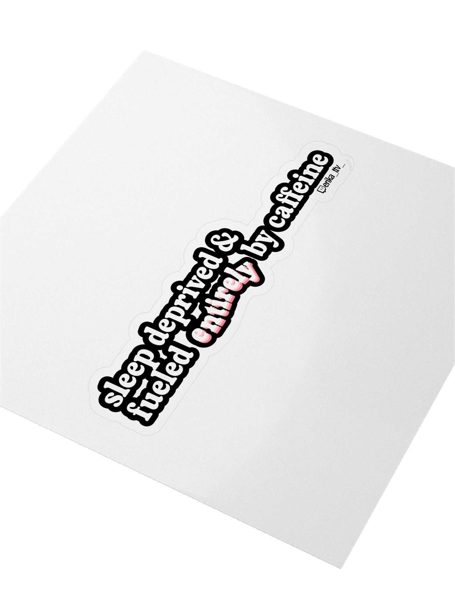 Sleep Deprived Sticker product image (3)
