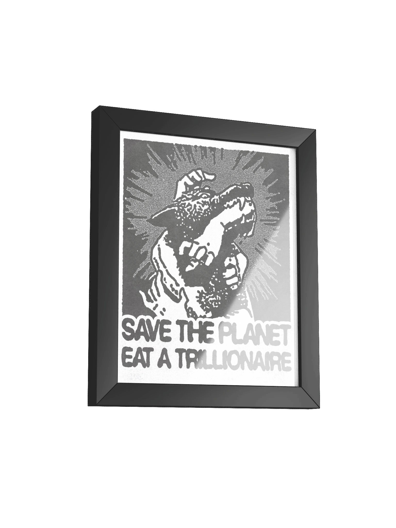SAVE THE PLANET ! Framed Print. product image (2)