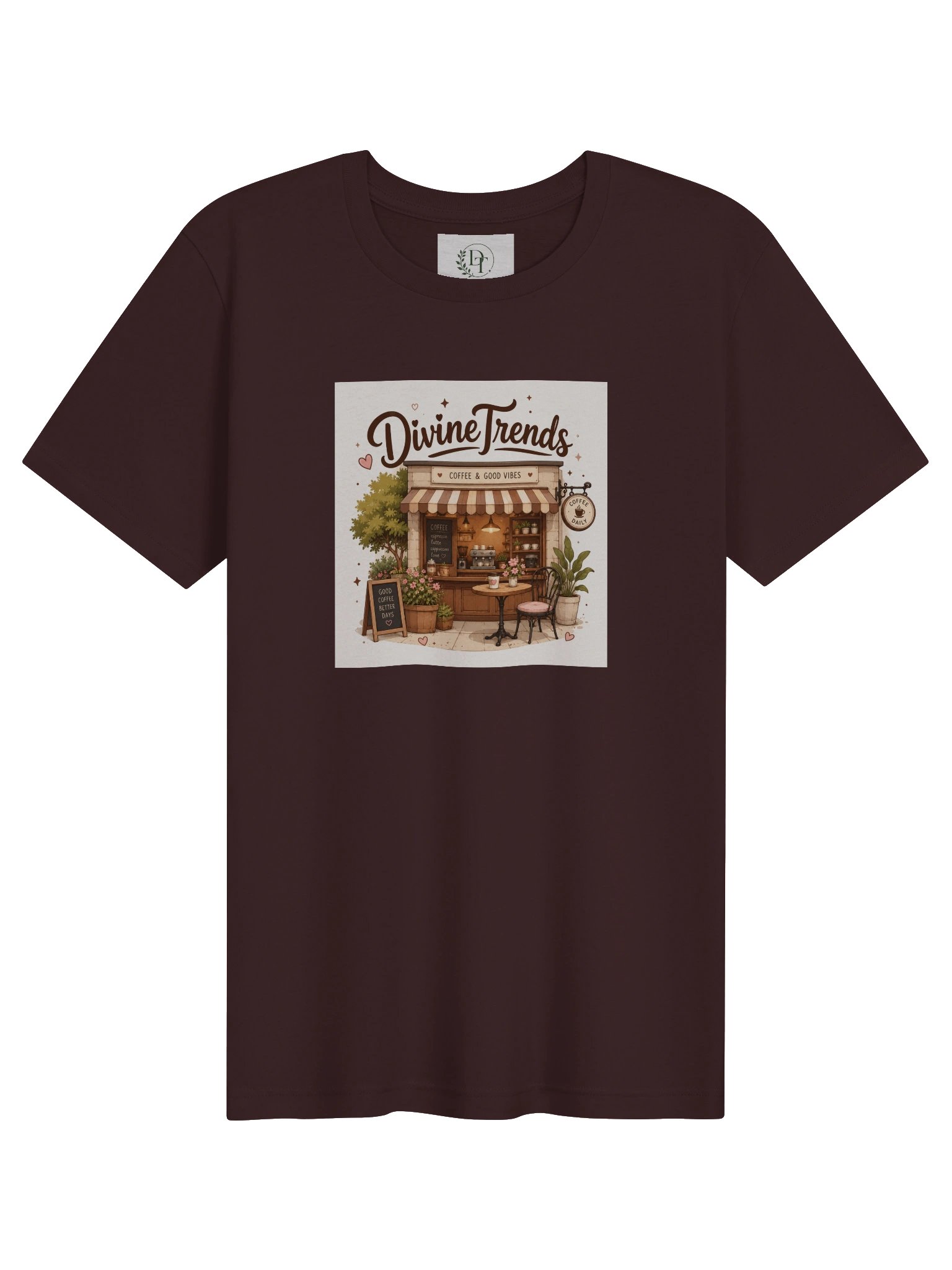 Maroon T-Shirt product image (1)