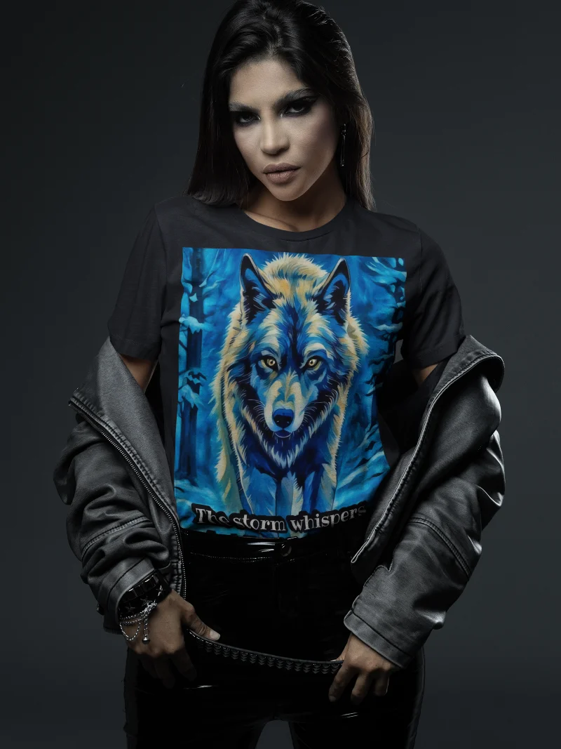 Storm and Wolf Graphic T-Shirt product image (7)