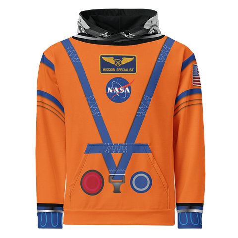 Artemis II Spacesuit Hoodie (Unisex) product image (1)