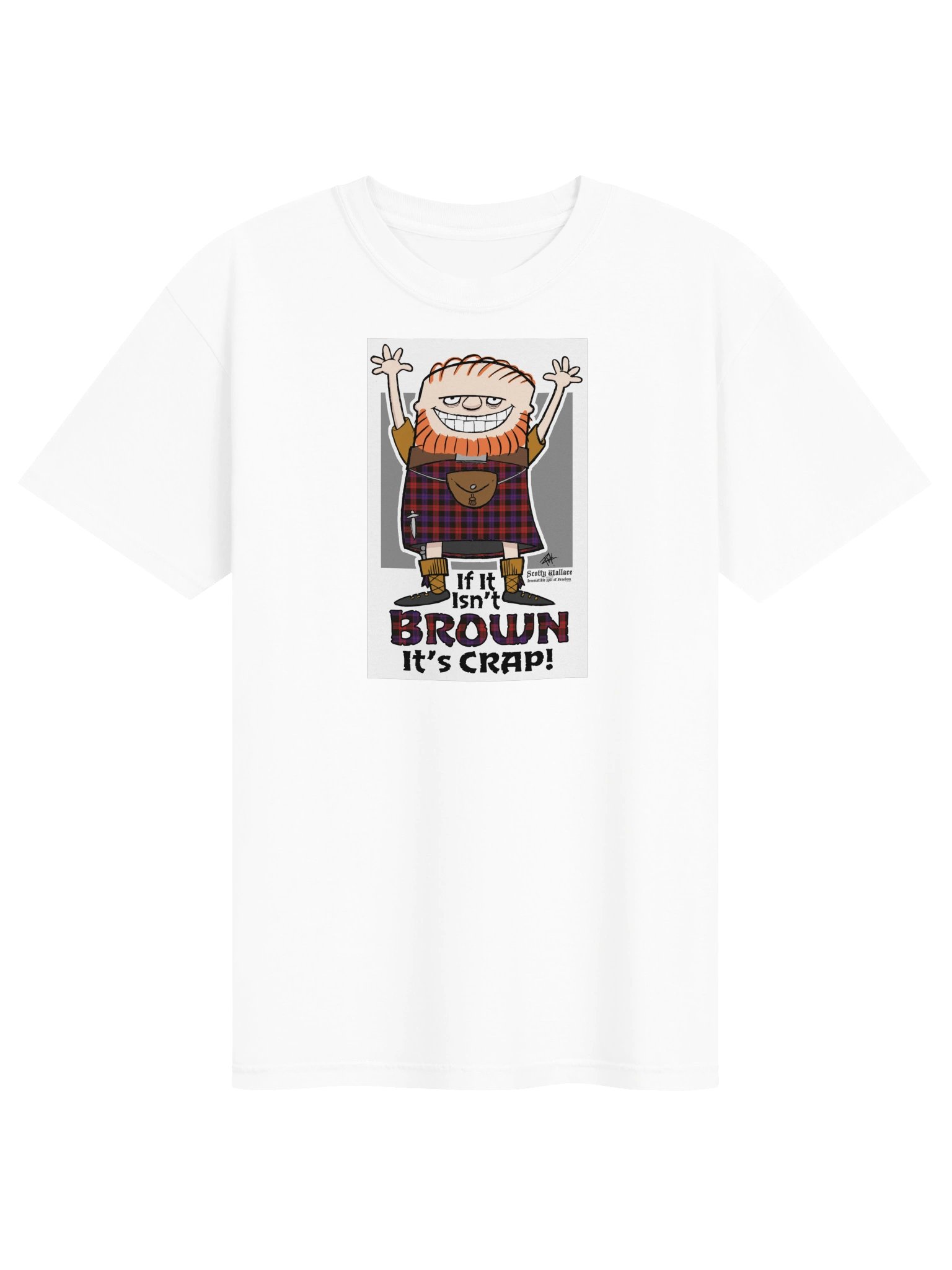 Brown Clan Tartan - Funny Scottish Humor Scotty Wallace product image (235)