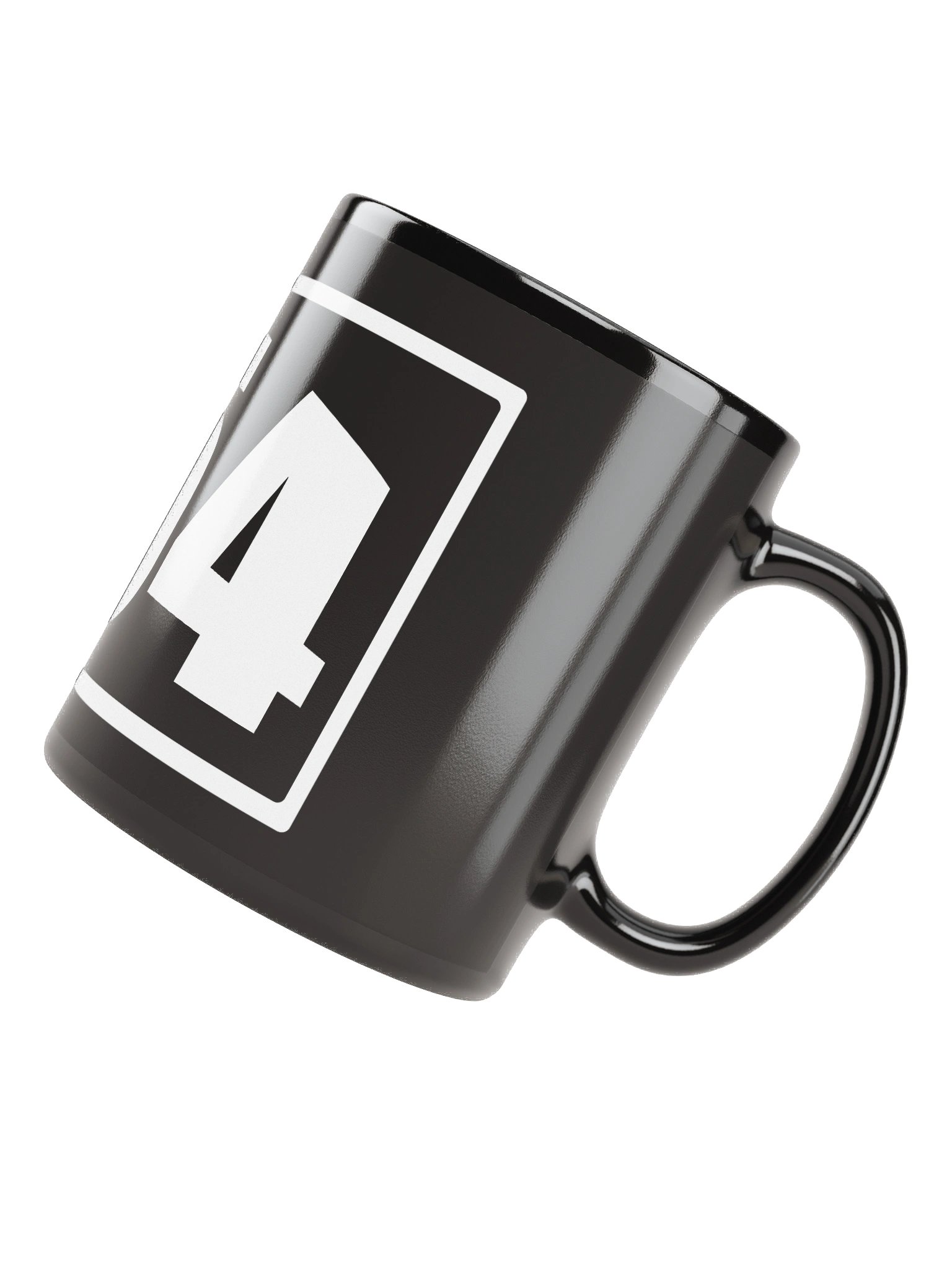 P54 Black Glossy Mug product image (4)