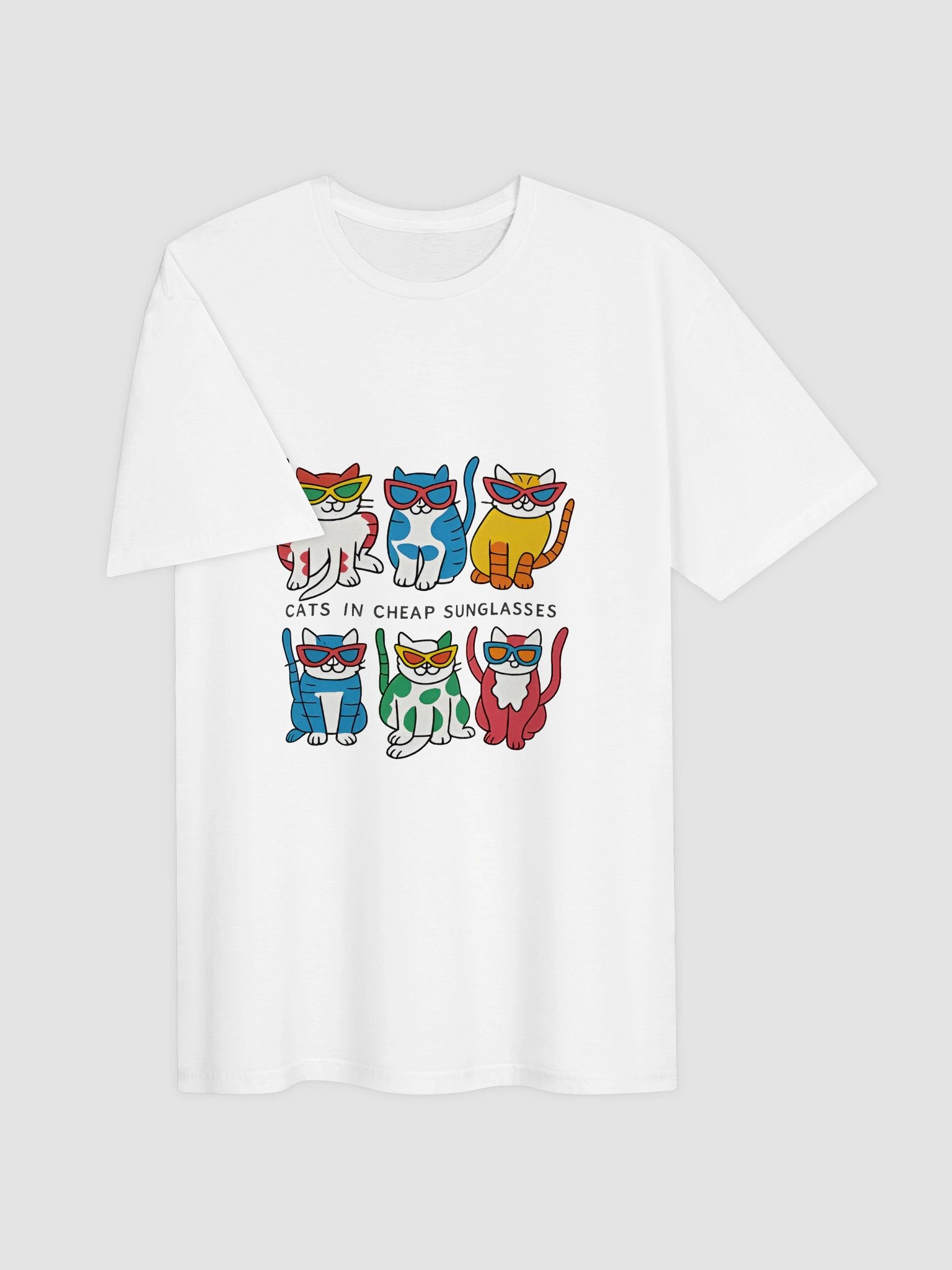 Cats In Cheap Sunglasses Shirt product image (3)