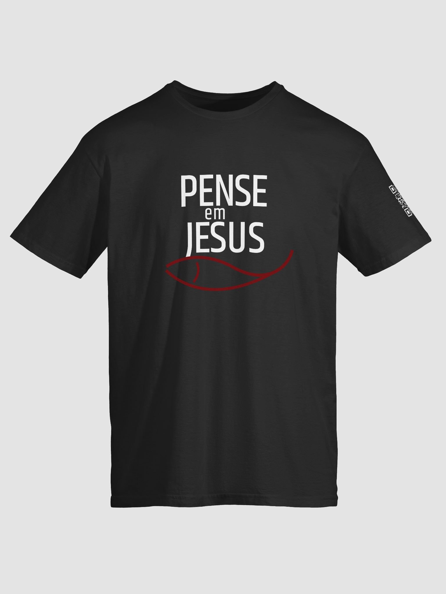 Pense em Jesus - Brazilian Think About Jesus T-shirt product image (1)