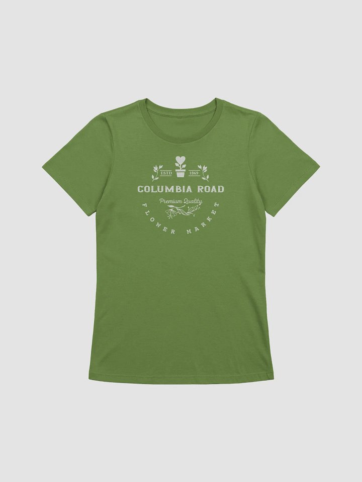 Columbia Road Market Women's Relaxed-fit T-Shirt (Leaf Green) product image (1)