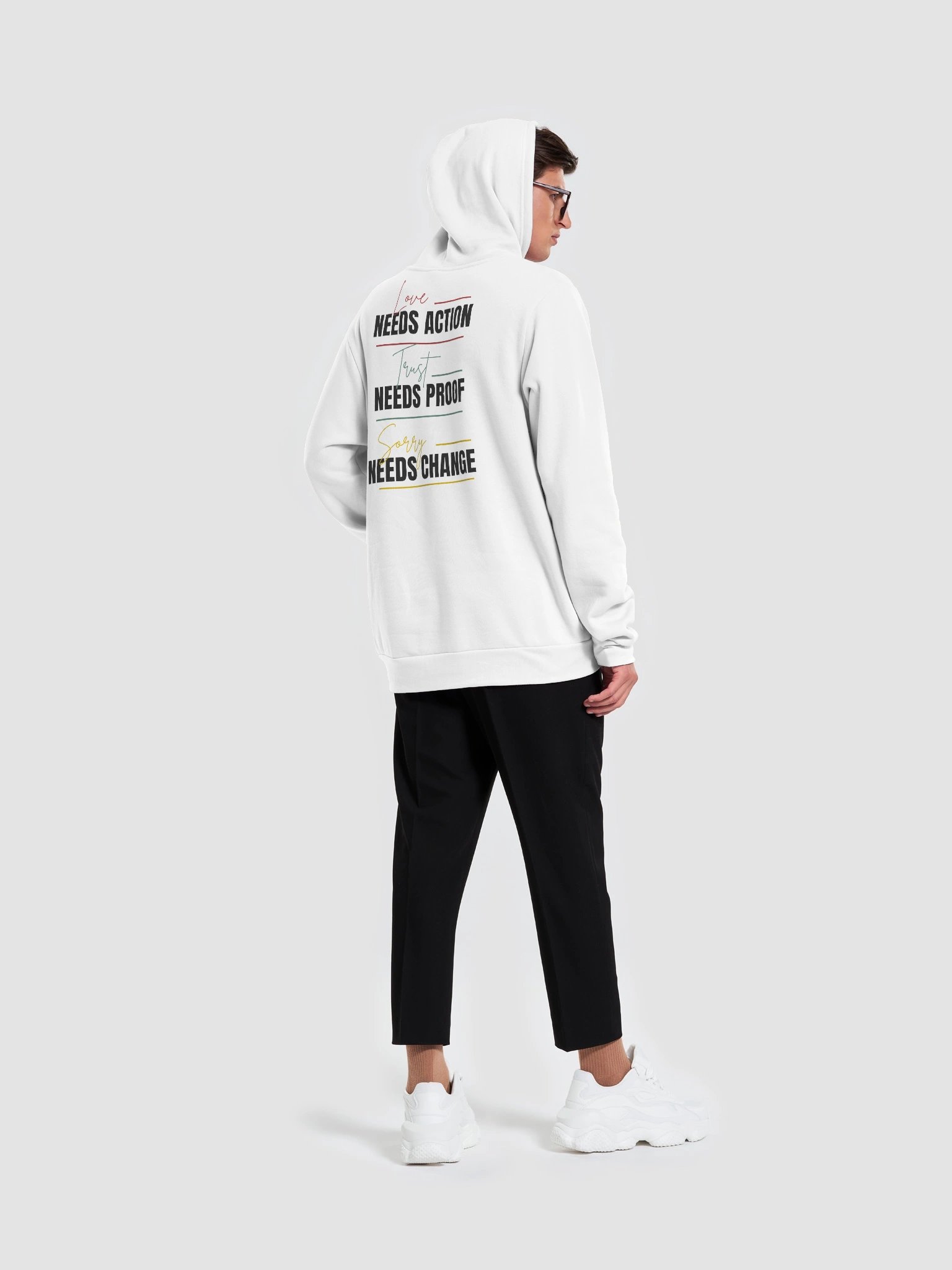 Supersoft Hoodie - Love needs action product image (7)