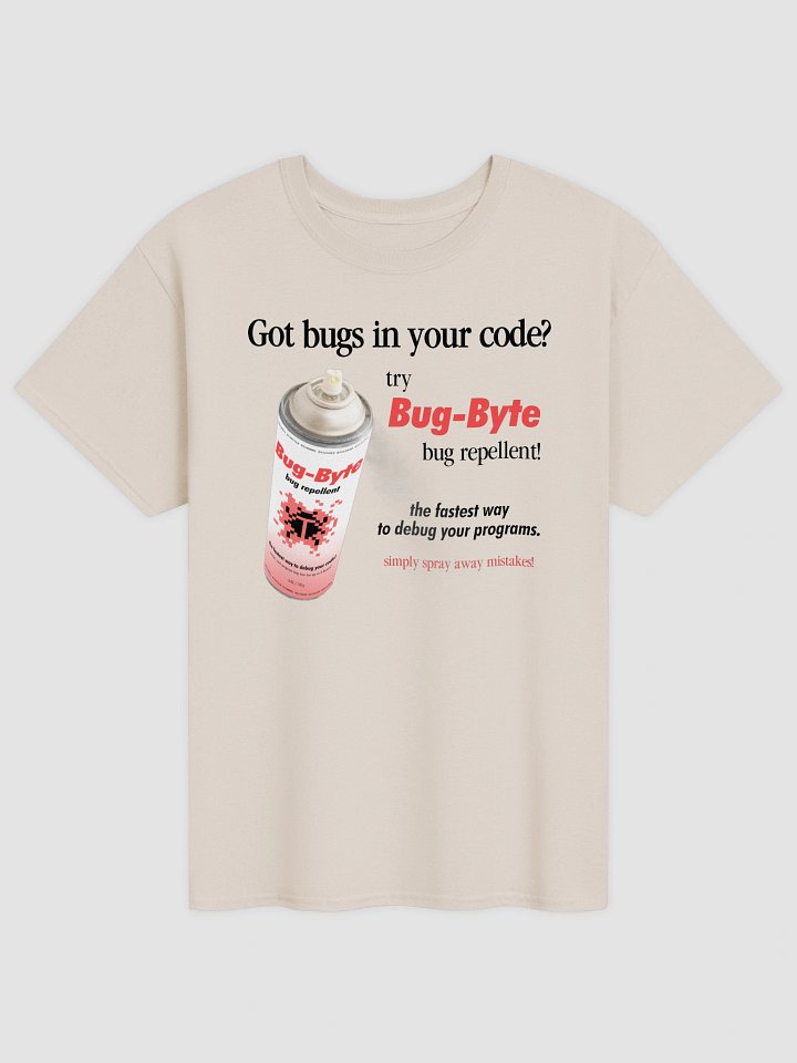 "Bug-Byte" Debug spray T-shirt - variant product image (1)