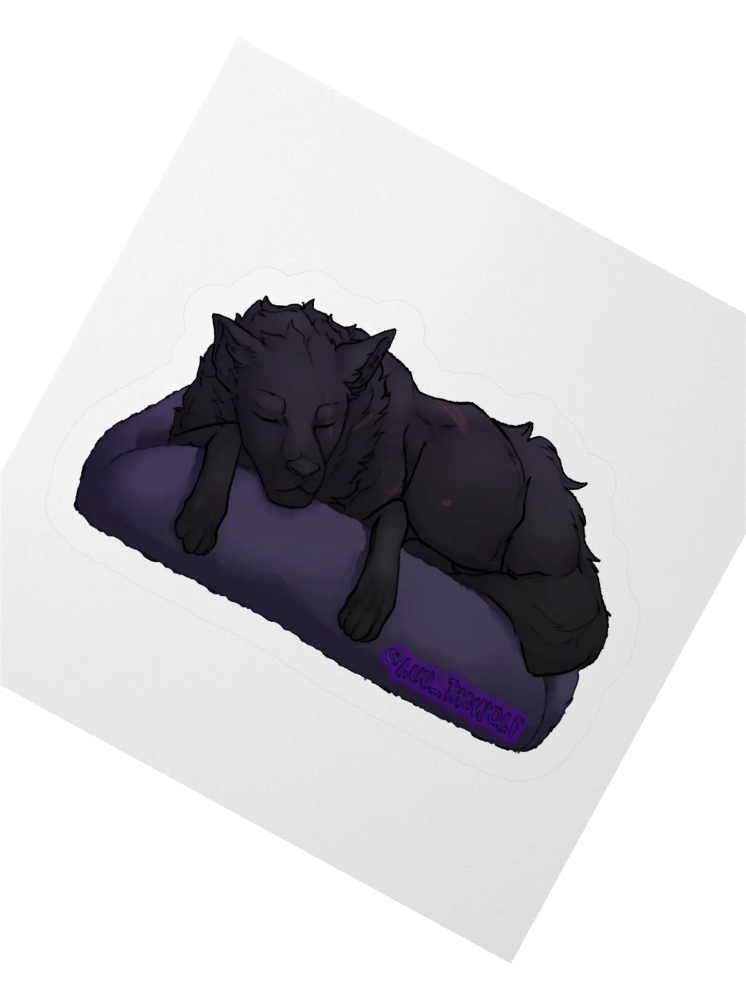 "The Slumbering Wolf" Collective Sticker product image (2)