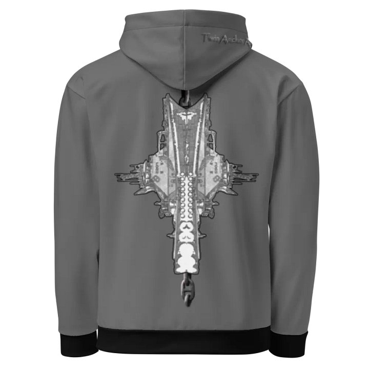 Mirrored Foss Tug & Barge Bridal Chain (Gray) – Performance Marine Wear | Twin Anchor Apparel North Current Line product image (1)