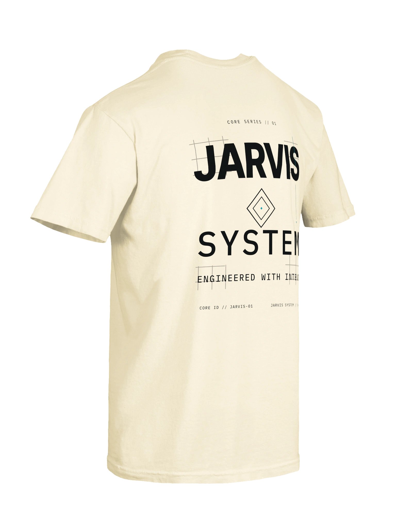 CORE SERIES 01 — IVORY CREAM Heavyweight T-Shirt product image (8)