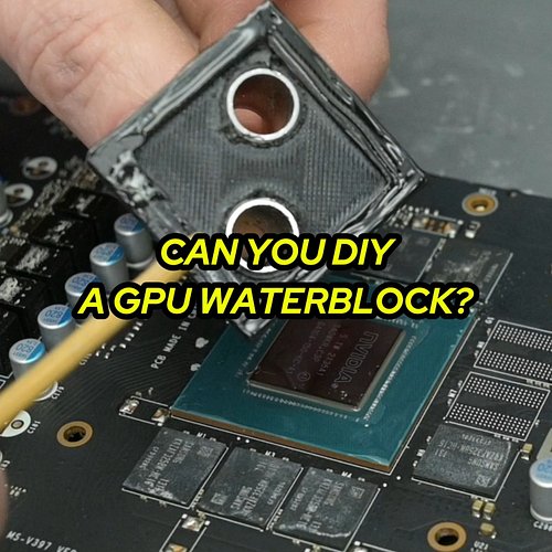Can You DIY a GPU Waterblock With Only Plastic?

Can you actually cool a GPU with a 3D-printed plastic waterblock?

I printed...