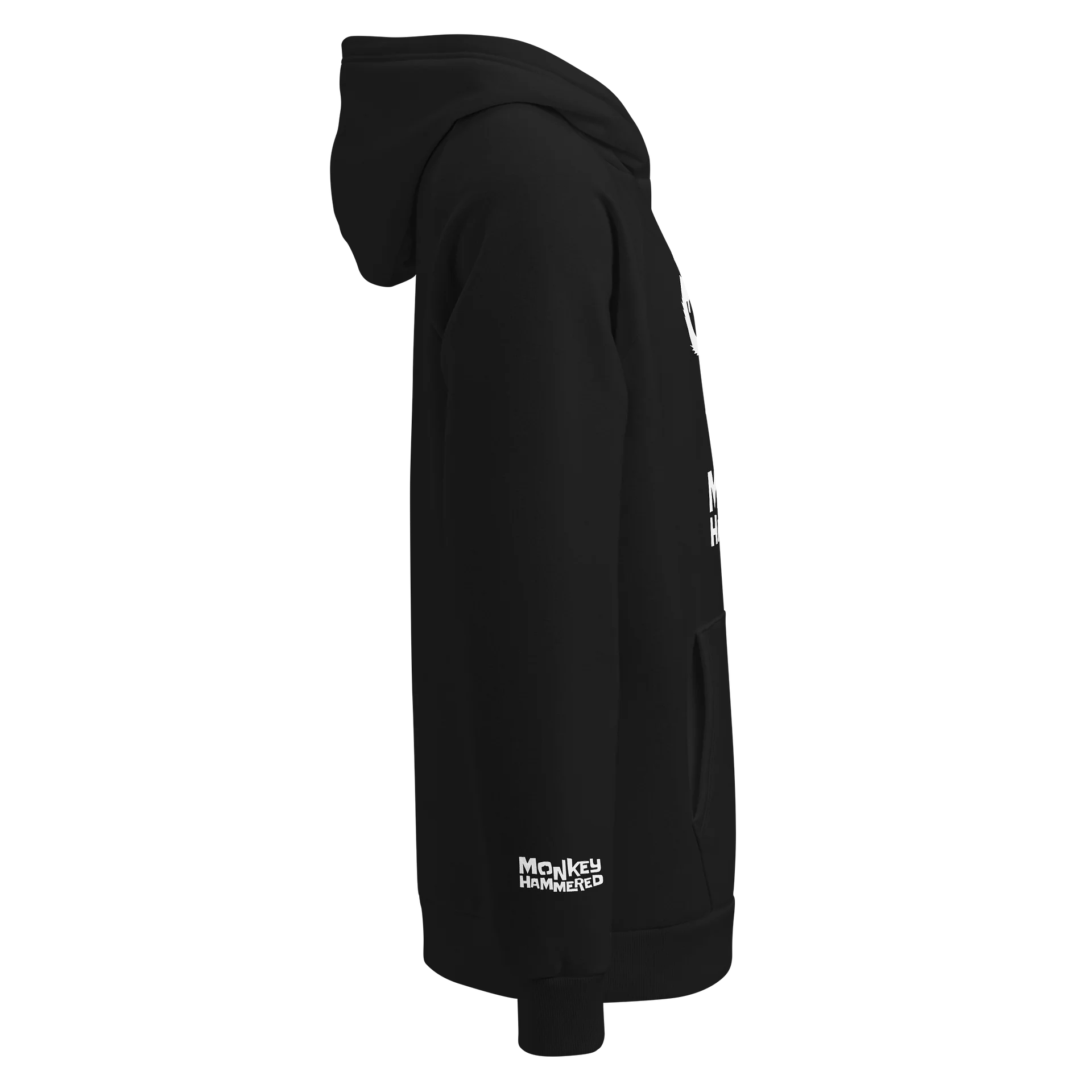 Monkey Hammered OVTLYR Hoodie - Black product image (3)