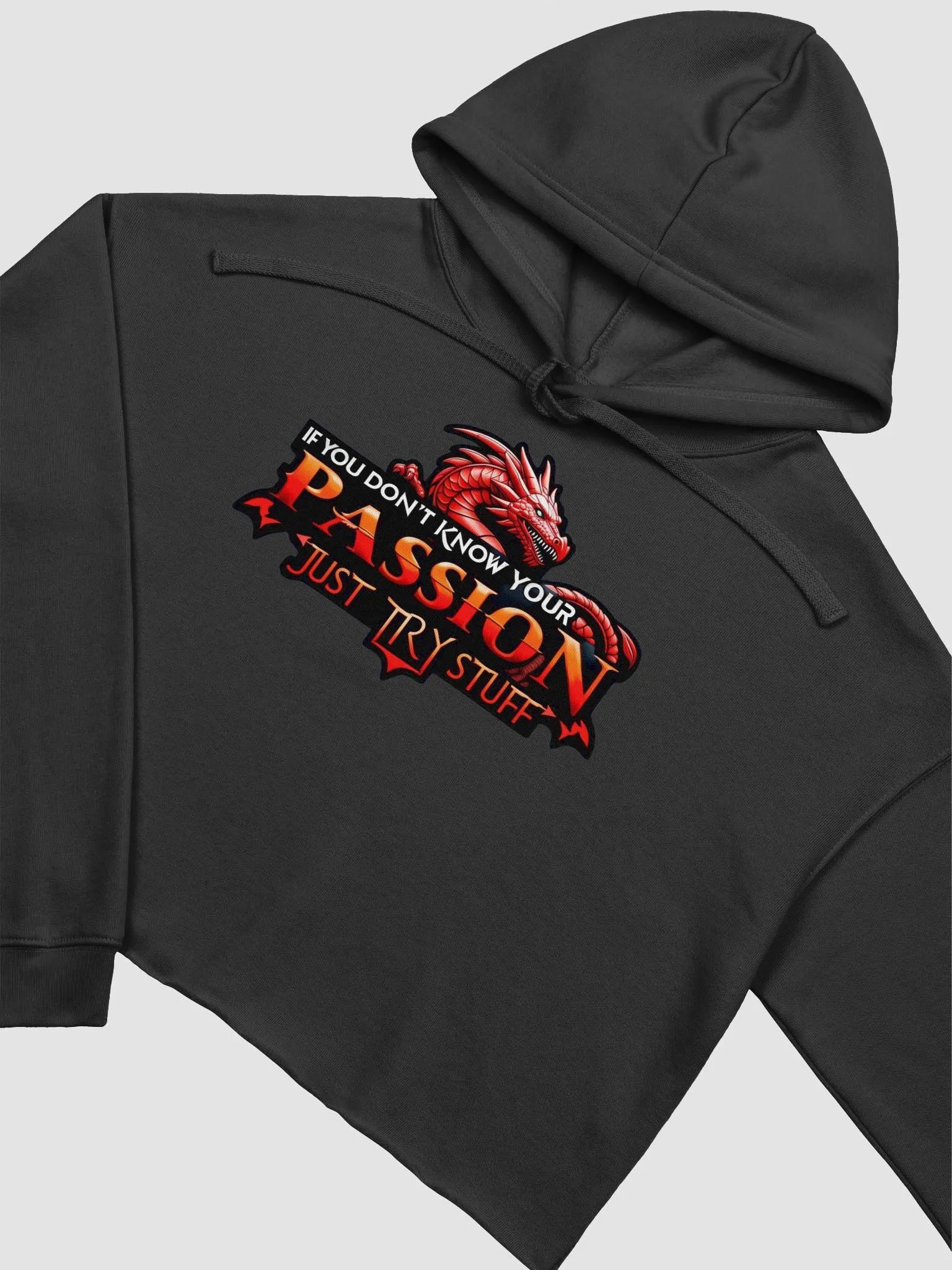 Try Stuff Crop Top Hoodie product image (3)