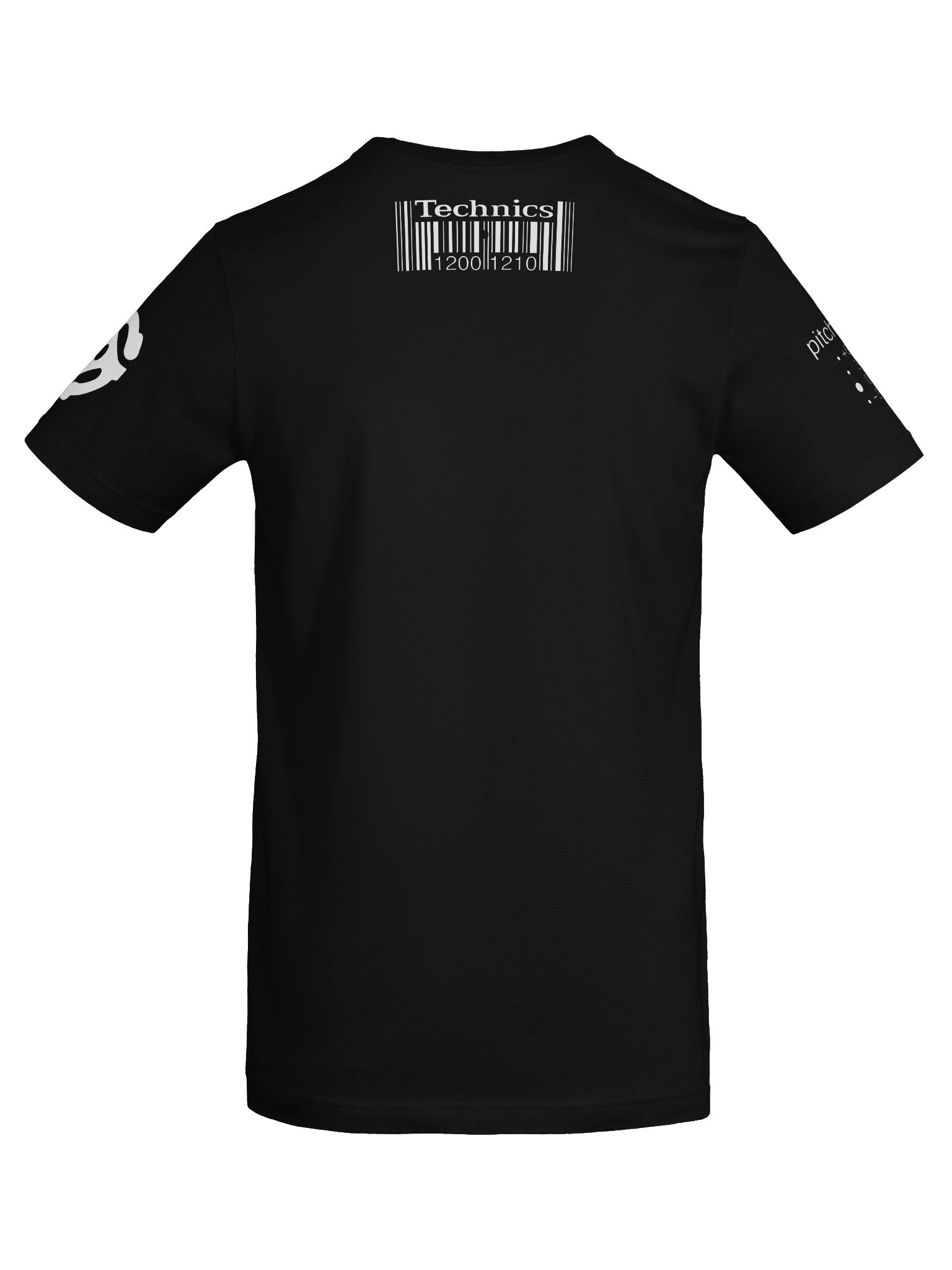 DJ Turntable T-Shirt – Technics SL-1200 Inspired DJ Apparel | White Logo DJ Shirt product image (6)