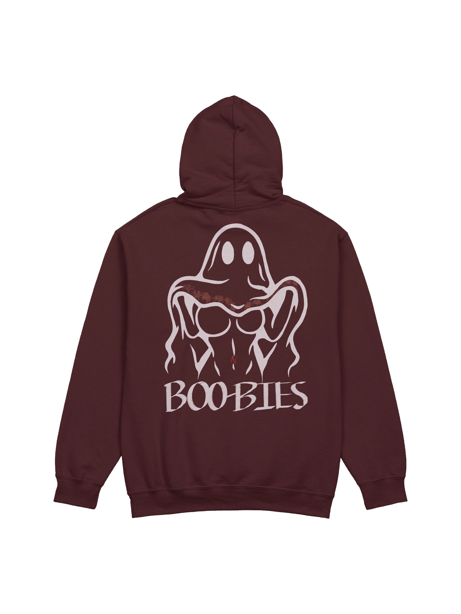 White BOO-BIES Hoodie product image (5)